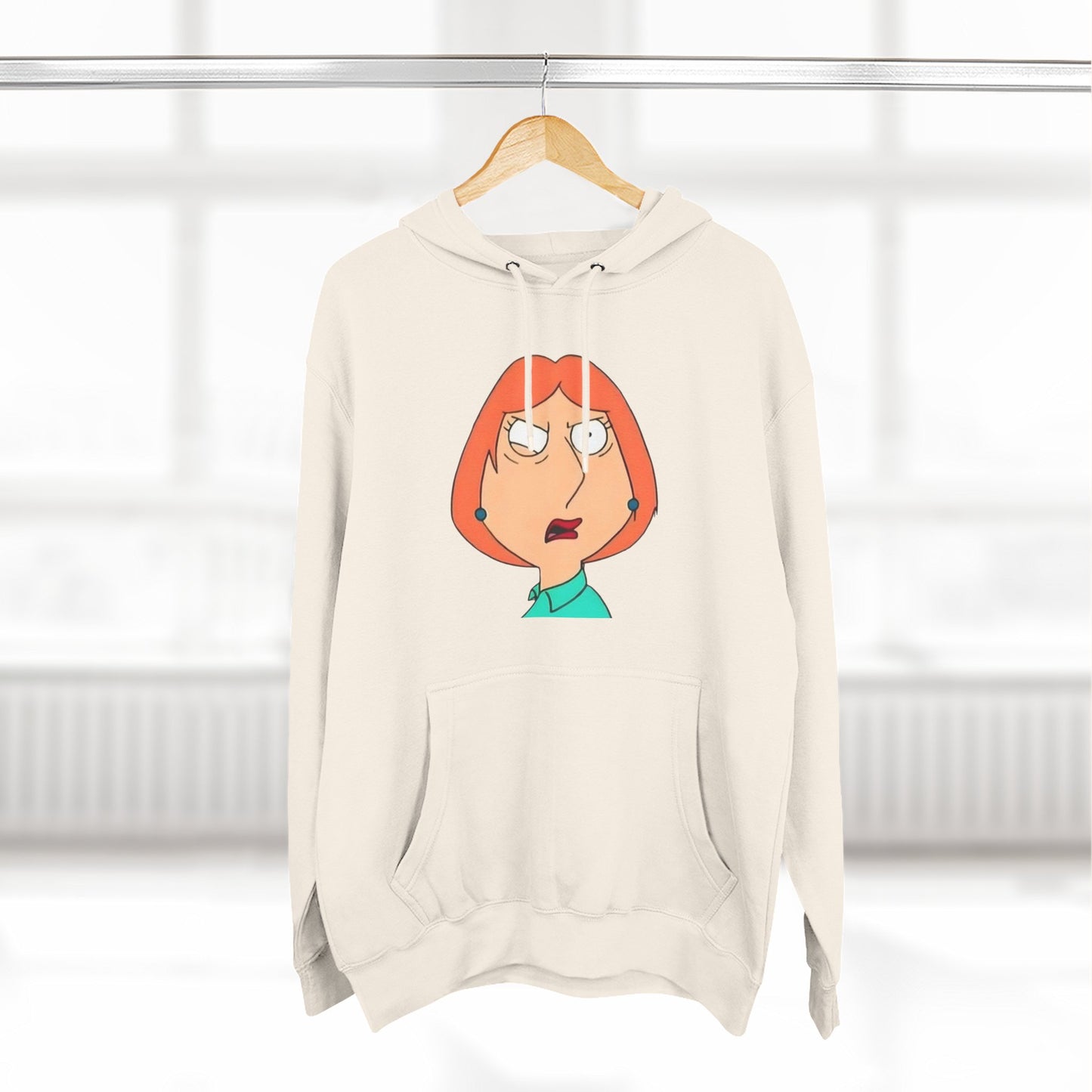 WTF Cartoon Mom Hoodie — Funny Graphic Pullover for Fans of Quirky Humor