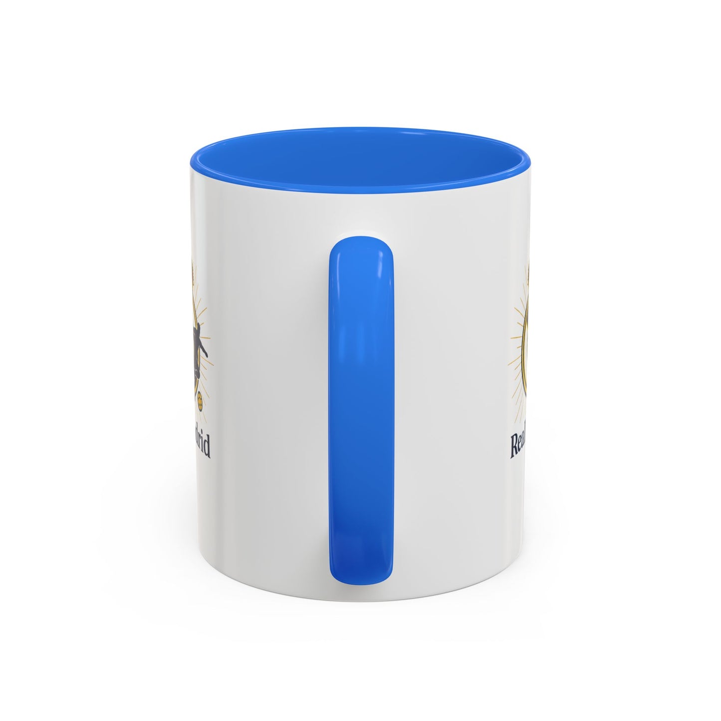 Real Madrid Coffee Mug – Soccer Crest 11oz/15oz Color Accent