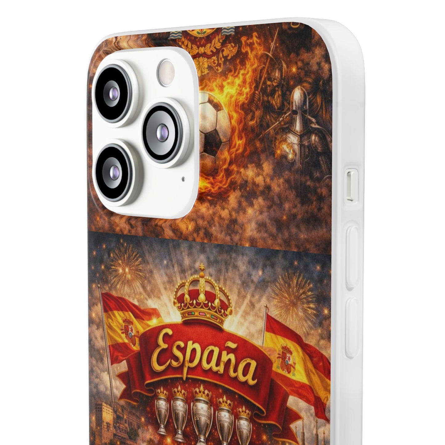 Spain La Roja Soccer Phone Case — España Football Flexi Case