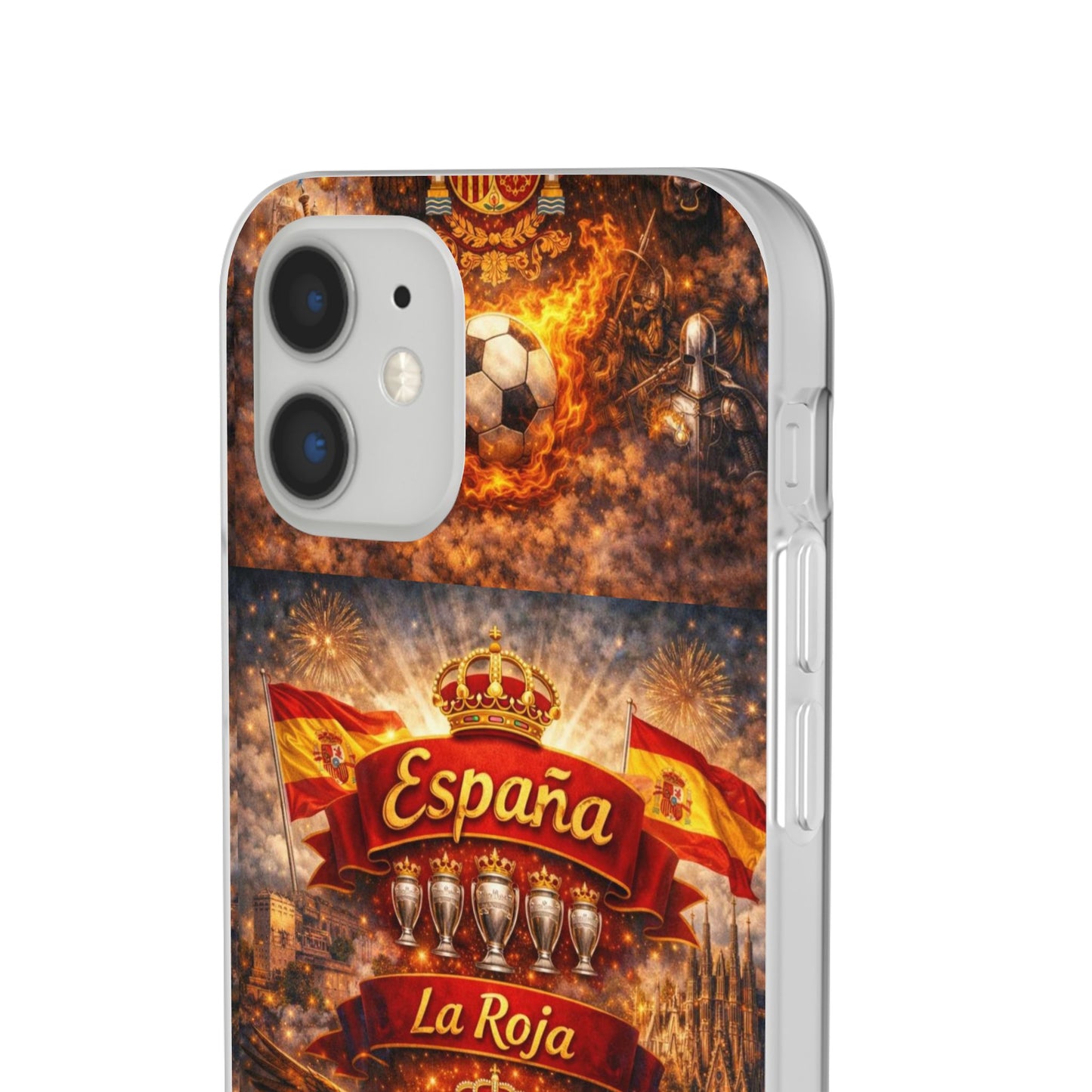 Spain La Roja Soccer Phone Case — España Football Flexi Case