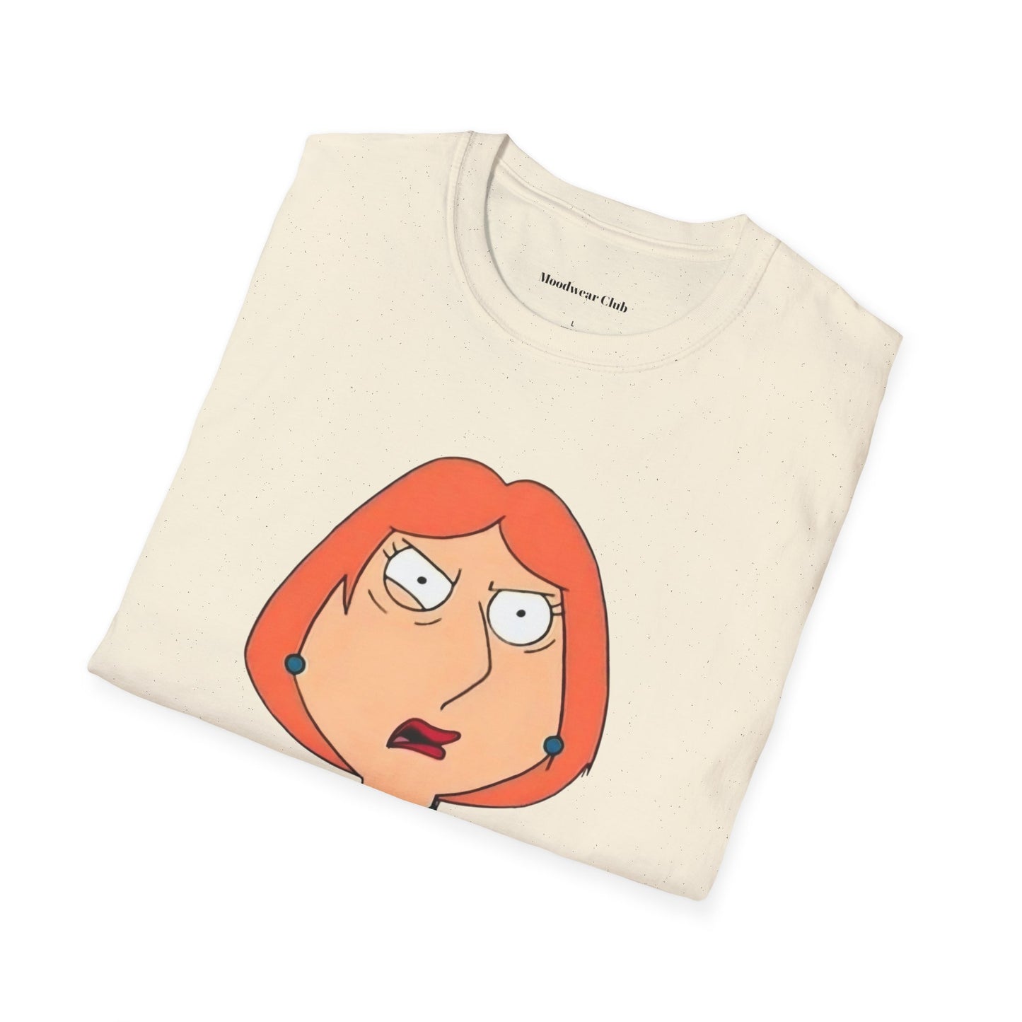 WTF Cartoon Mom Graphic T-Shirt