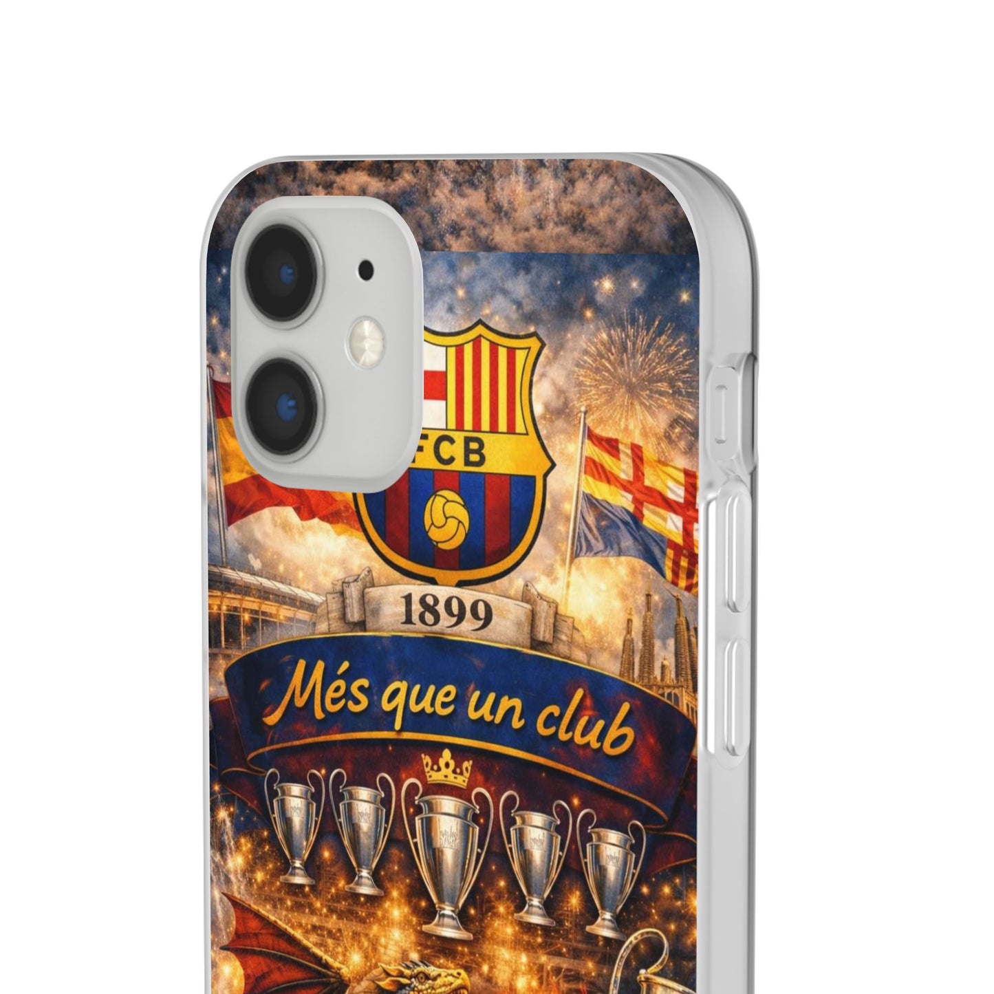 FC Barcelona ‘Més Que Un Club’ Phone Case — Soccer Fan iPhone Cover