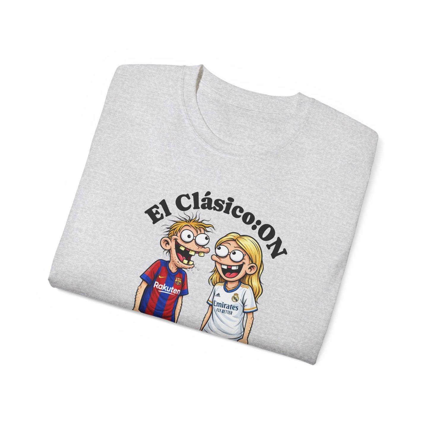 Soccer Rivalry Tee — "Friendship: OFF, El Clásico: ON"