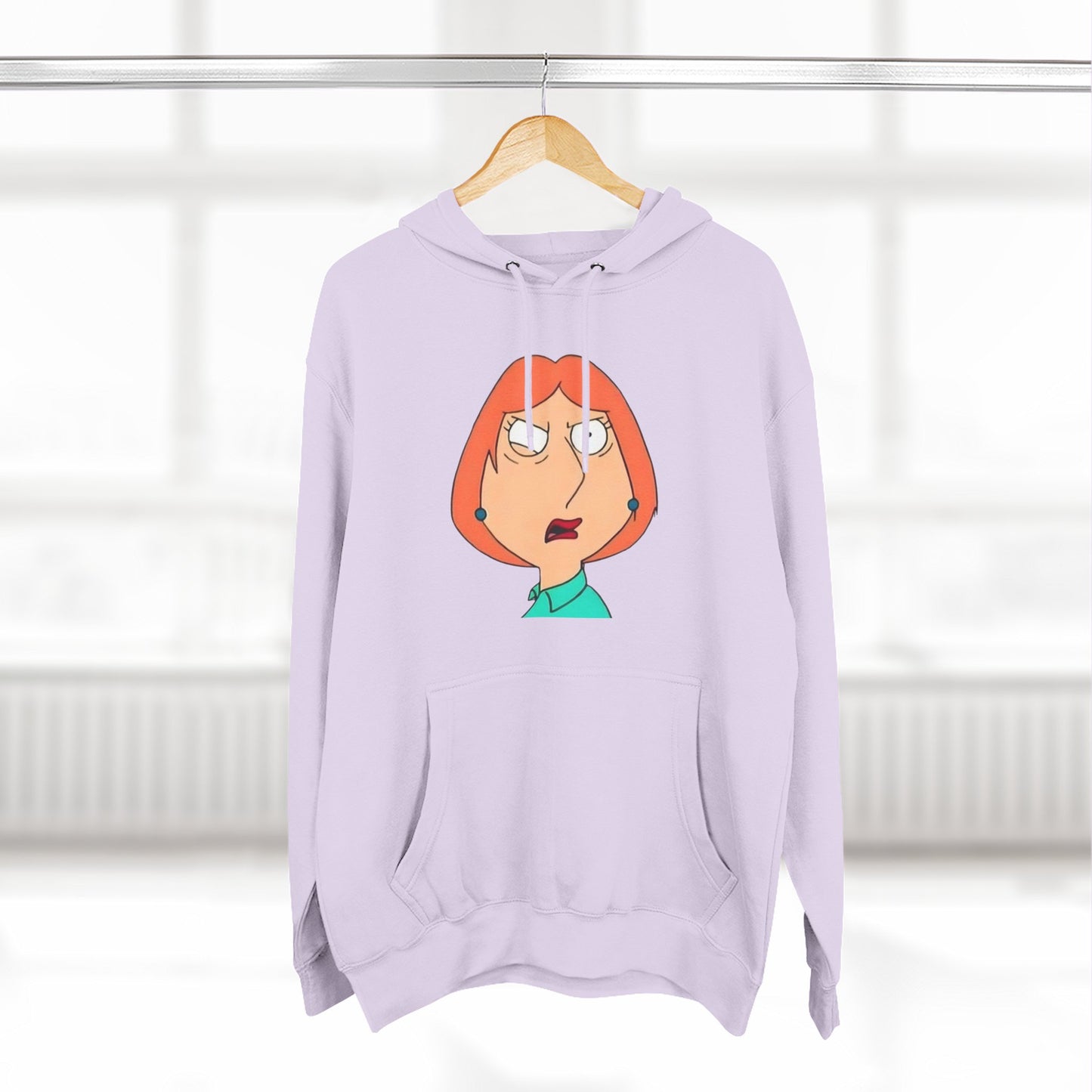 WTF Cartoon Mom Hoodie — Funny Graphic Pullover for Fans of Quirky Humor