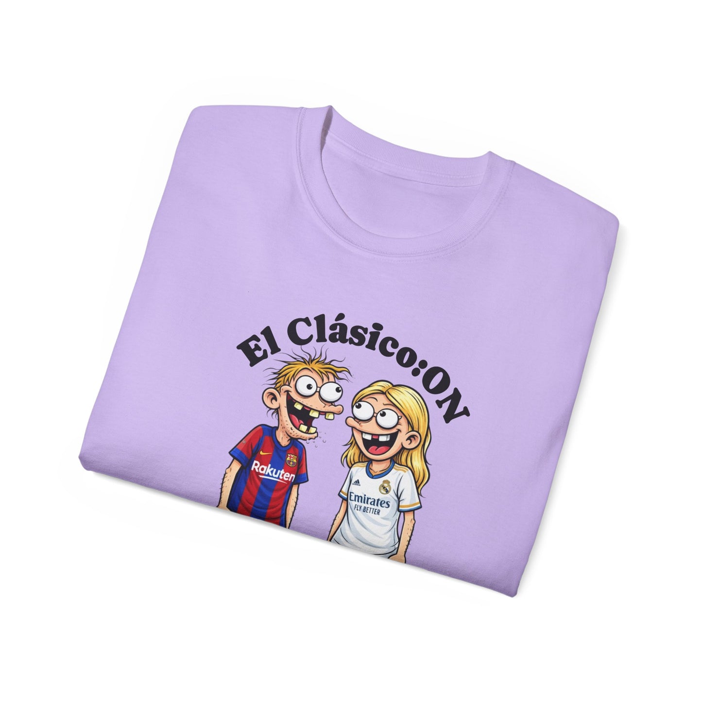 Soccer Rivalry Tee — "Friendship: OFF, El Clásico: ON"