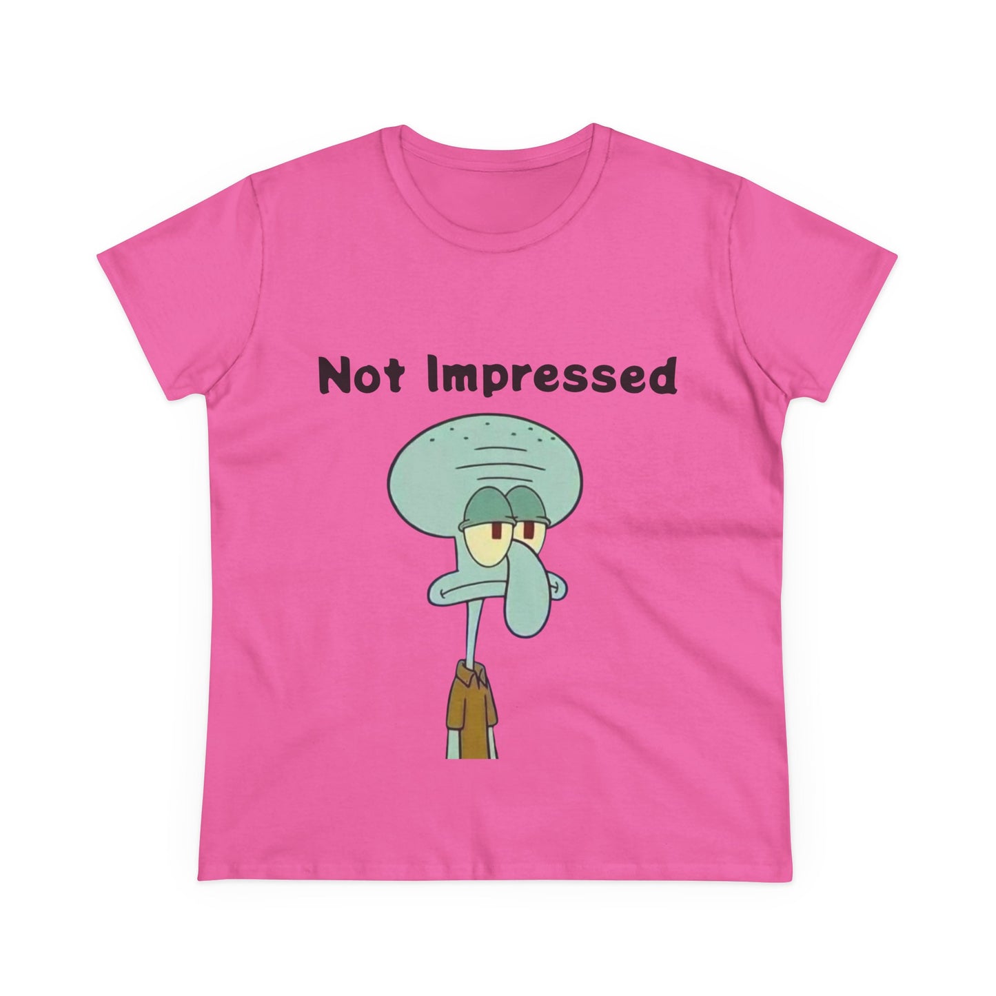 Not Impressed Graphic Tee — Funny Sarcasm Women's T-Shirt