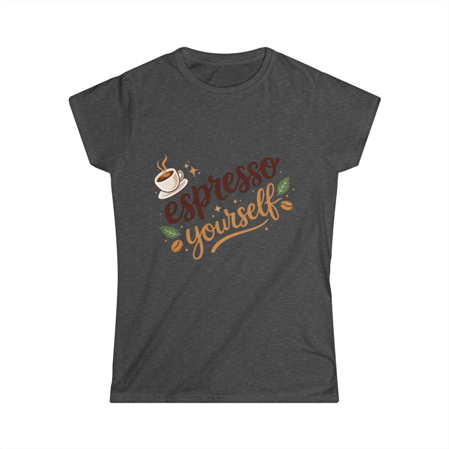 Espresso Yourself Women’s Tee — Coffee Lover Graphic T‑Shirt