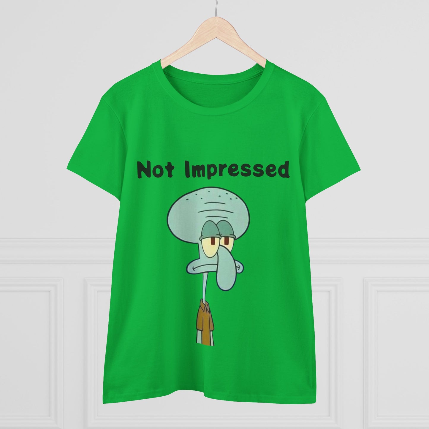 Not Impressed Graphic Tee — Funny Sarcasm Women's T-Shirt