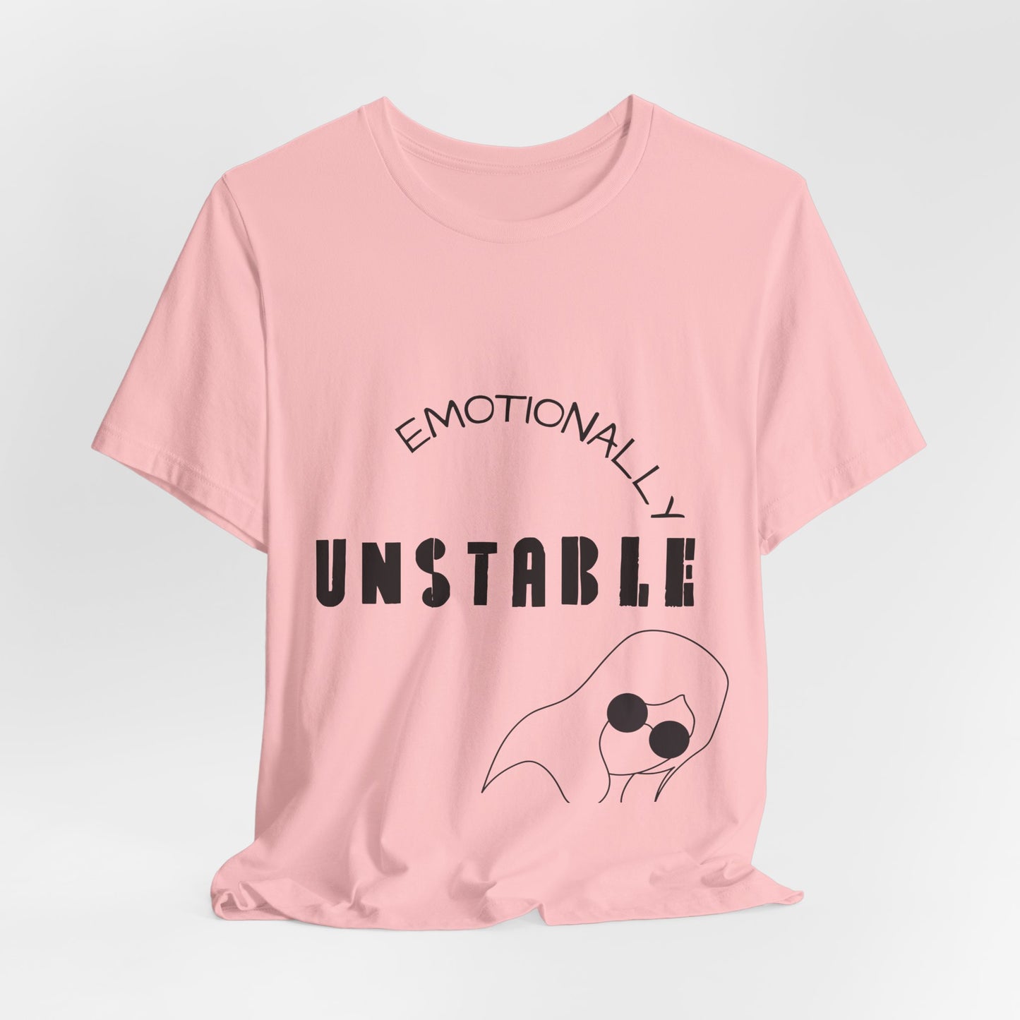 Emotionally Unstable T-Shirt — Cute Squidward Graphic Tee