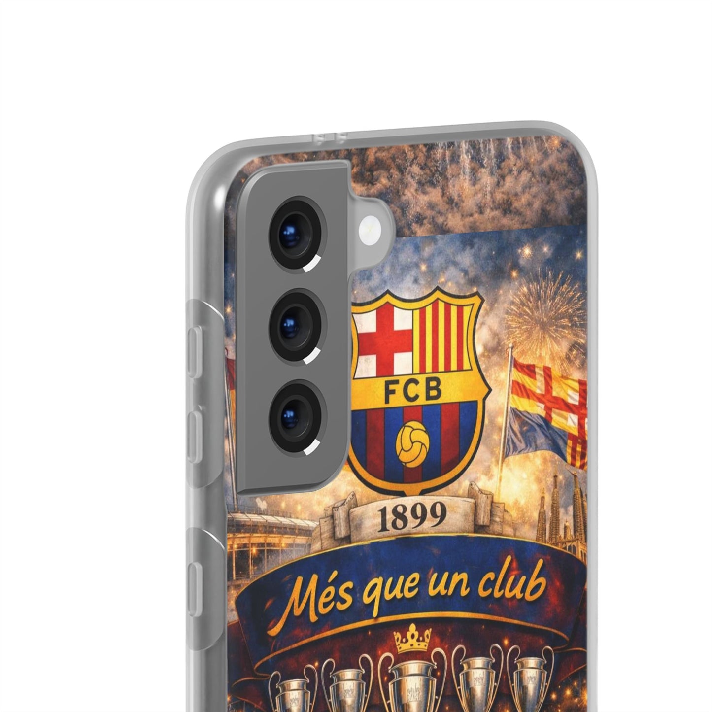 FC Barcelona ‘Més Que Un Club’ Phone Case — Soccer Fan iPhone Cover