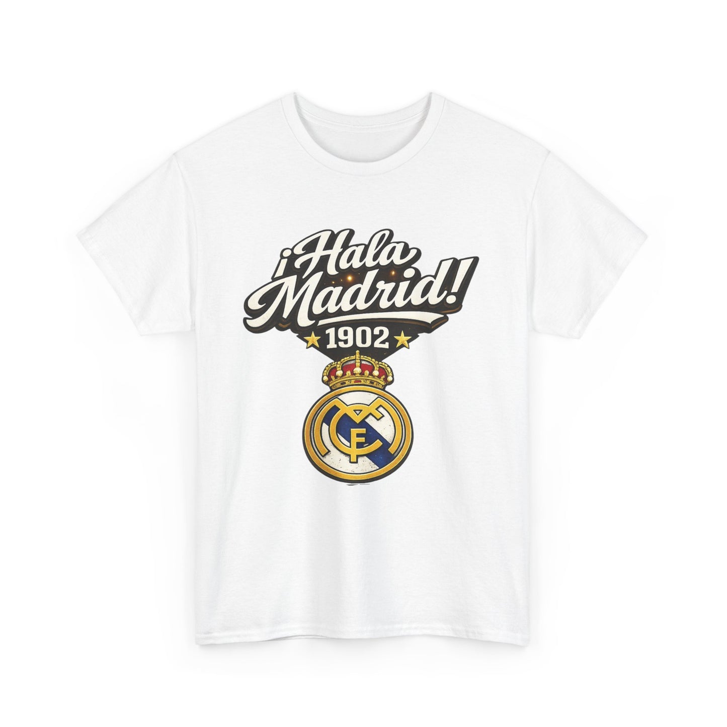 Real Madrid 1902 FAN Crest Tee - Fan Real Madrid T-shirt