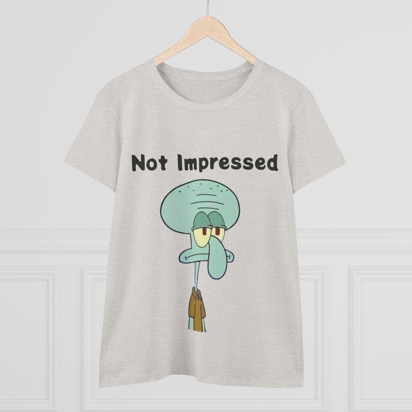 Not Impressed Graphic Tee — Funny Sarcasm Women's T-Shirt