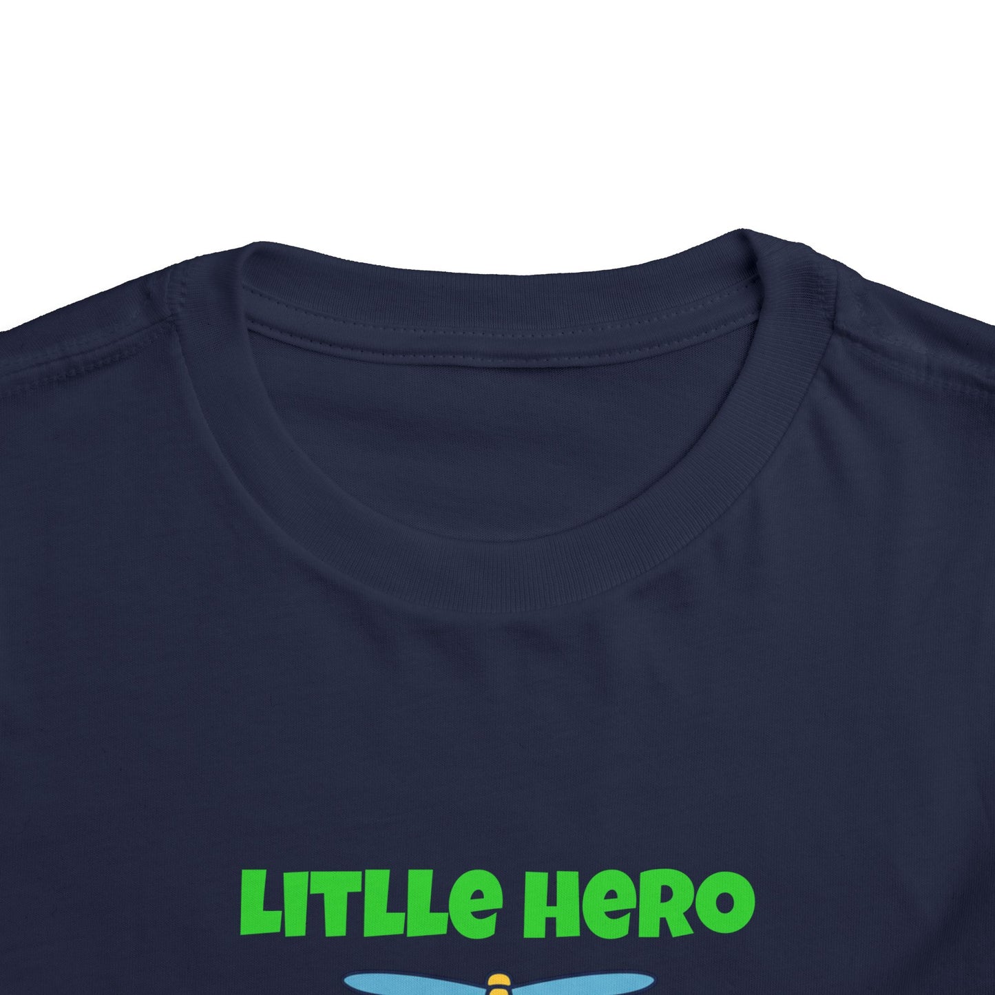 Little Hero Paw Rescue Patrol Toddler Tee — Kids' Cartoon Rescue Dog Shirt