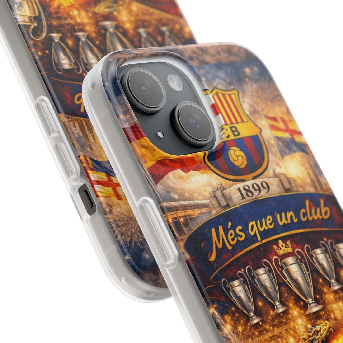 FC Barcelona ‘Més Que Un Club’ Phone Case — Soccer Fan iPhone Cover