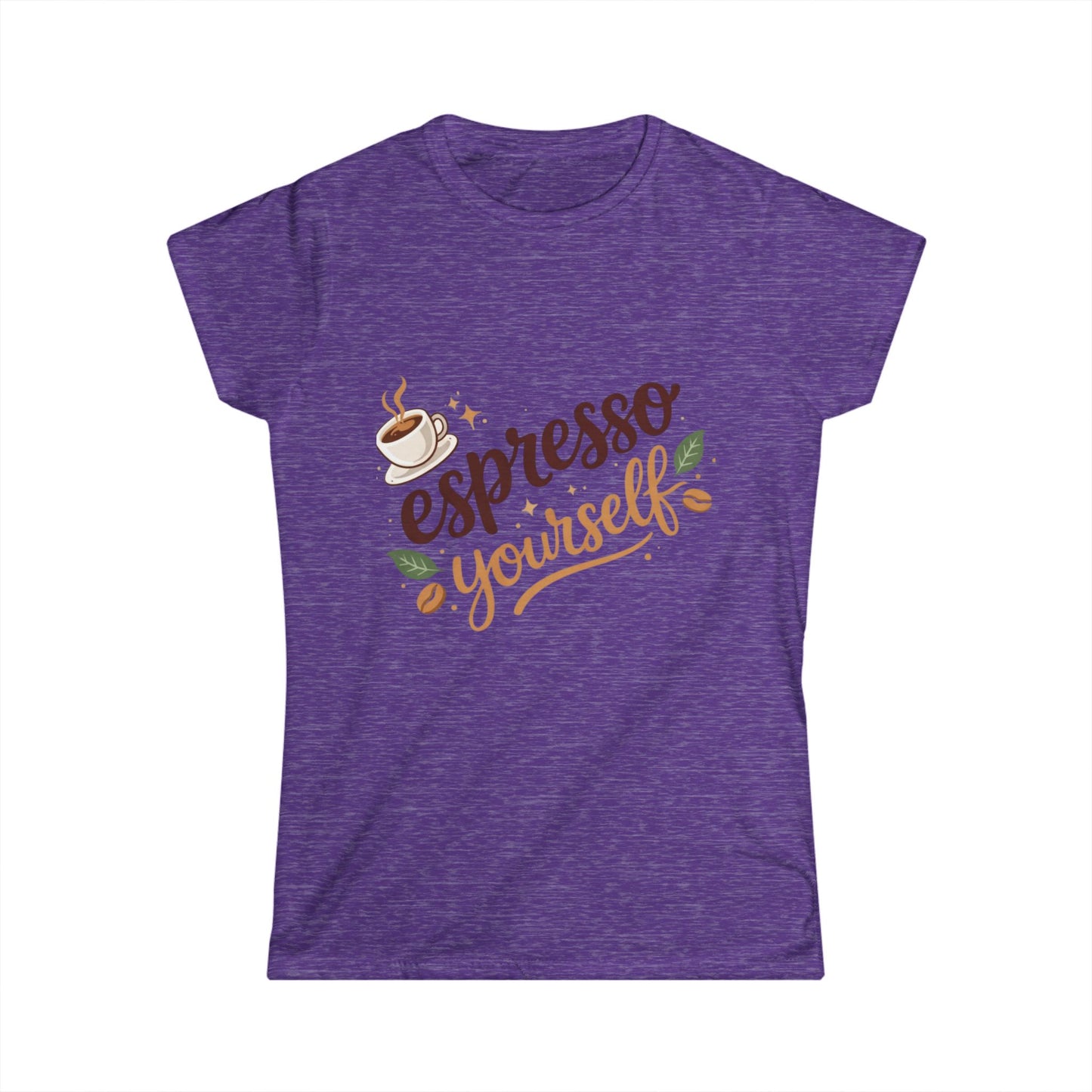 Espresso Yourself Women’s Tee — Coffee Lover Graphic T‑Shirt