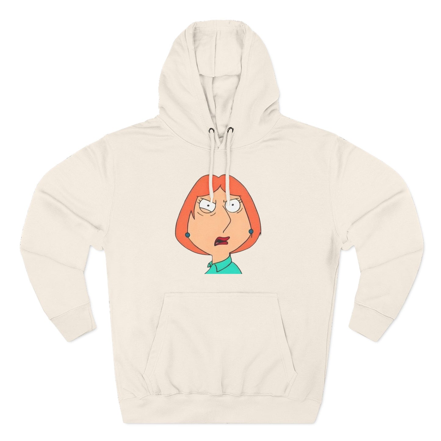 WTF Cartoon Mom Hoodie — Funny Graphic Pullover for Fans of Quirky Humor