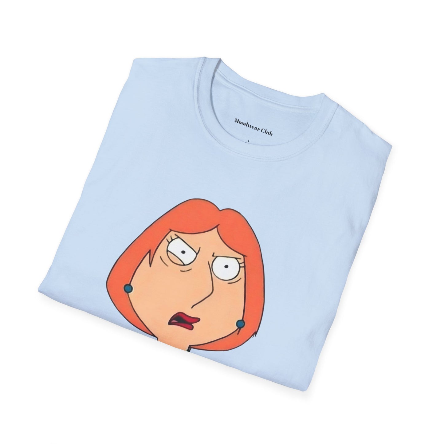 WTF Cartoon Mom Graphic T-Shirt