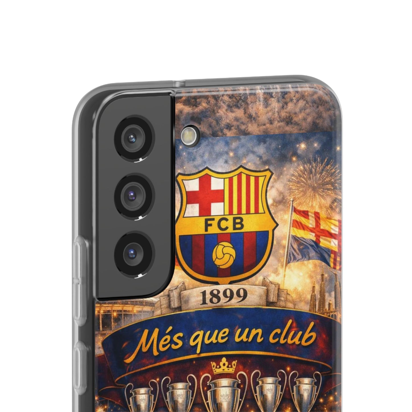 FC Barcelona ‘Més Que Un Club’ Phone Case — Soccer Fan iPhone Cover