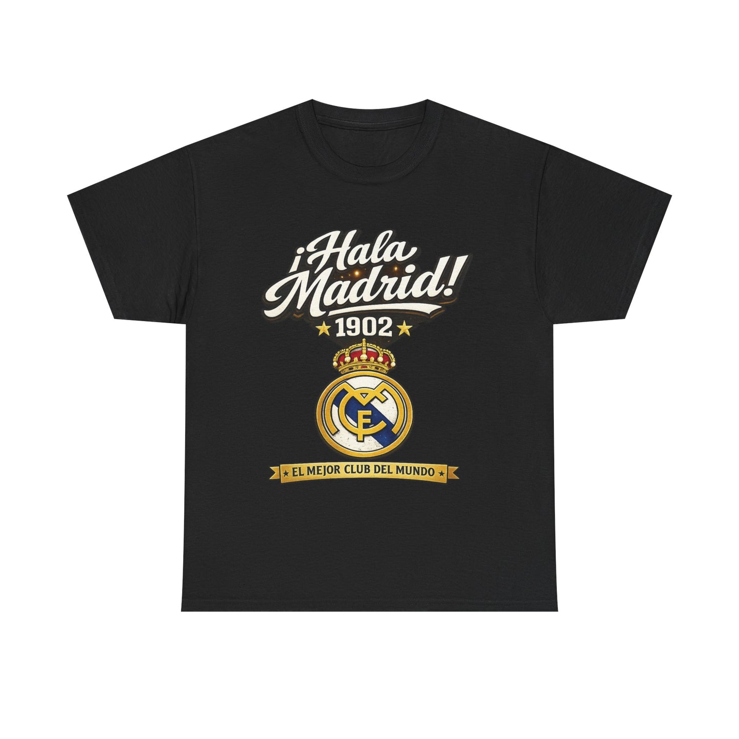 Real Madrid 1902 FAN Crest Tee - Fan Real Madrid T-shirt