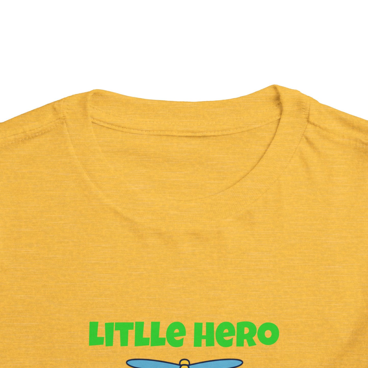 Little Hero Paw Rescue Patrol Toddler Tee — Kids' Cartoon Rescue Dog Shirt