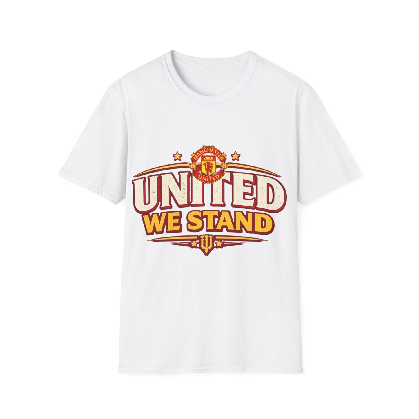 Manchester United Football T-Shirt - United We Stand Fan Tee