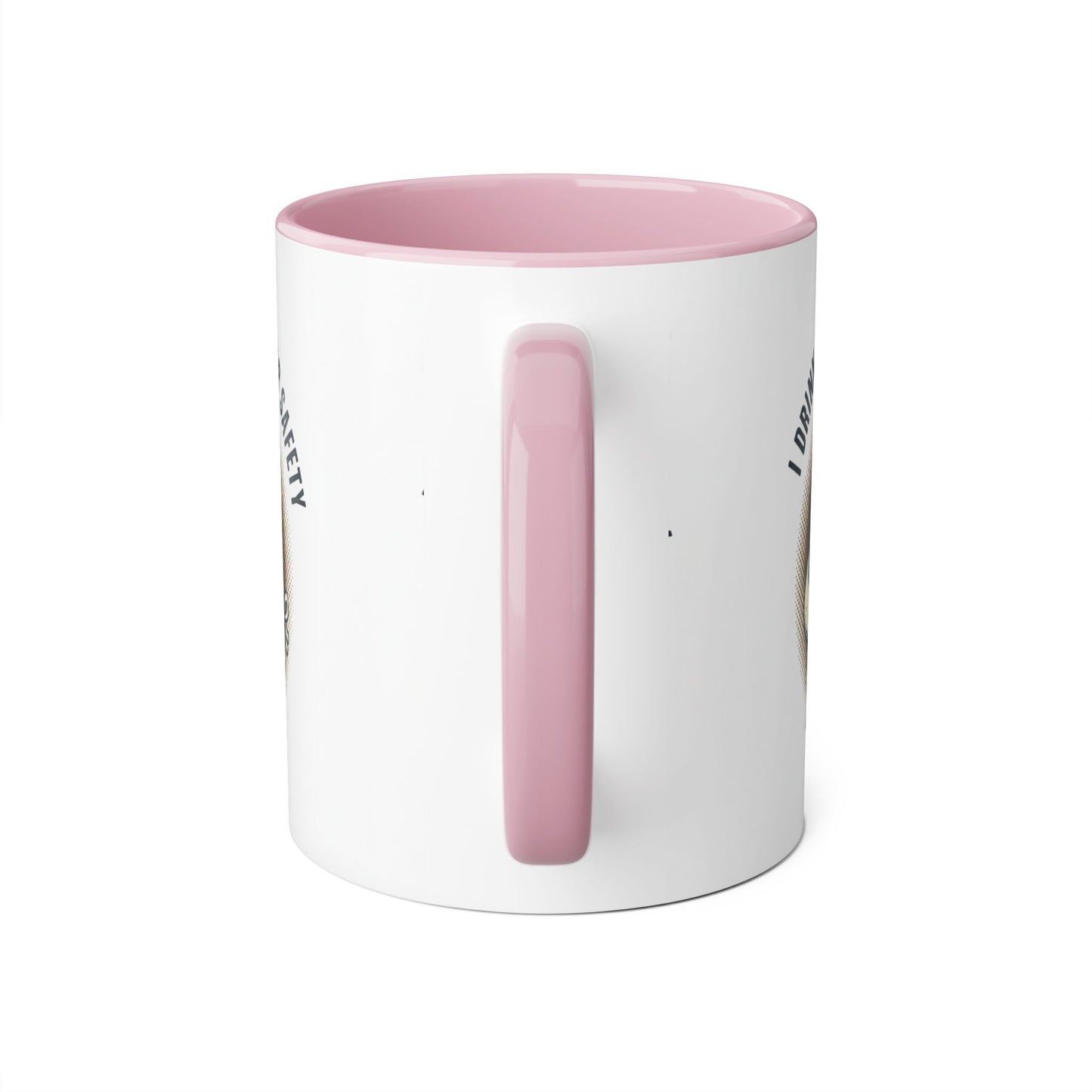 Ceramic Mug — "I Drink Coffee For Your Safety" Monster Coffee Cup