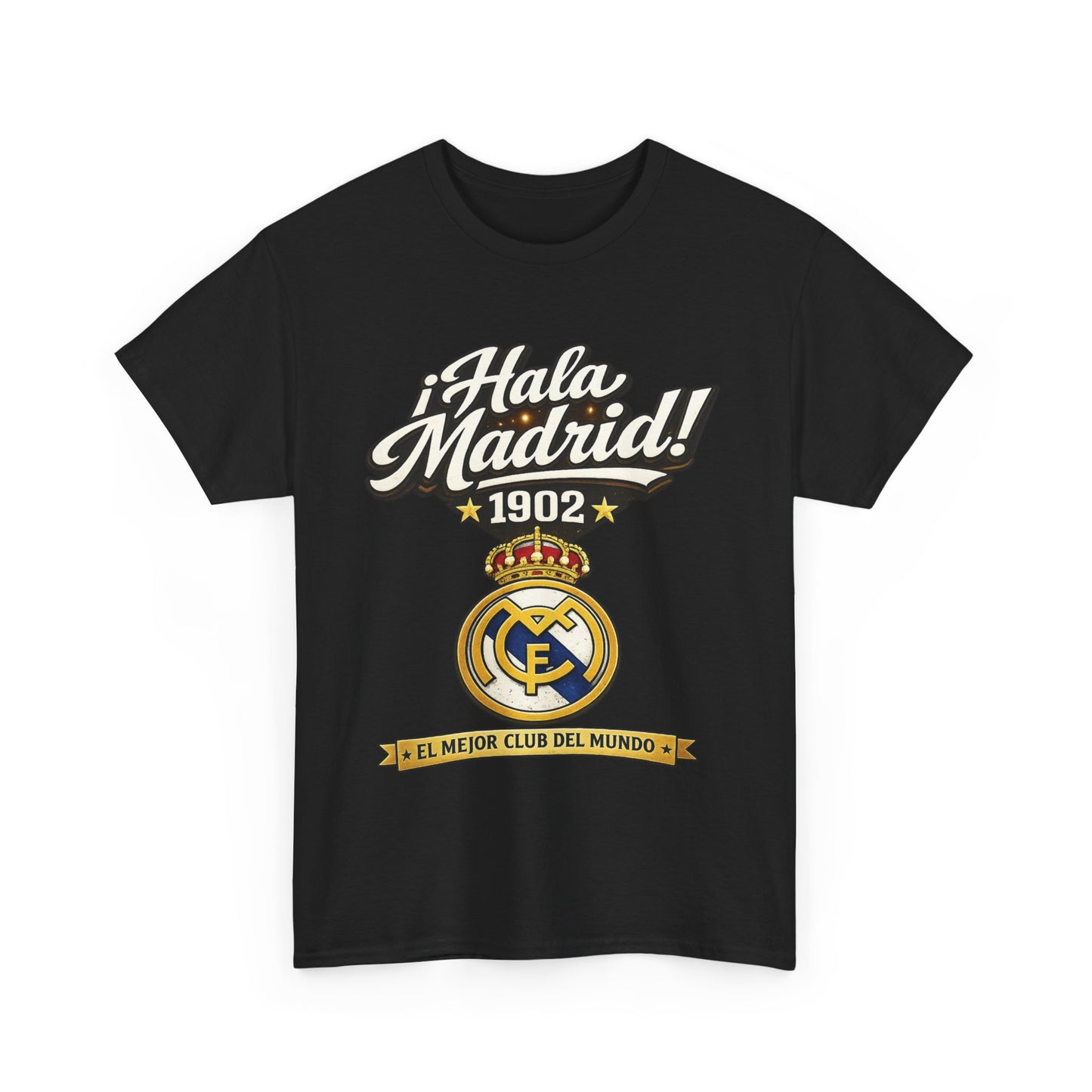 Real Madrid 1902 FAN Crest Tee - Fan Real Madrid T-shirt