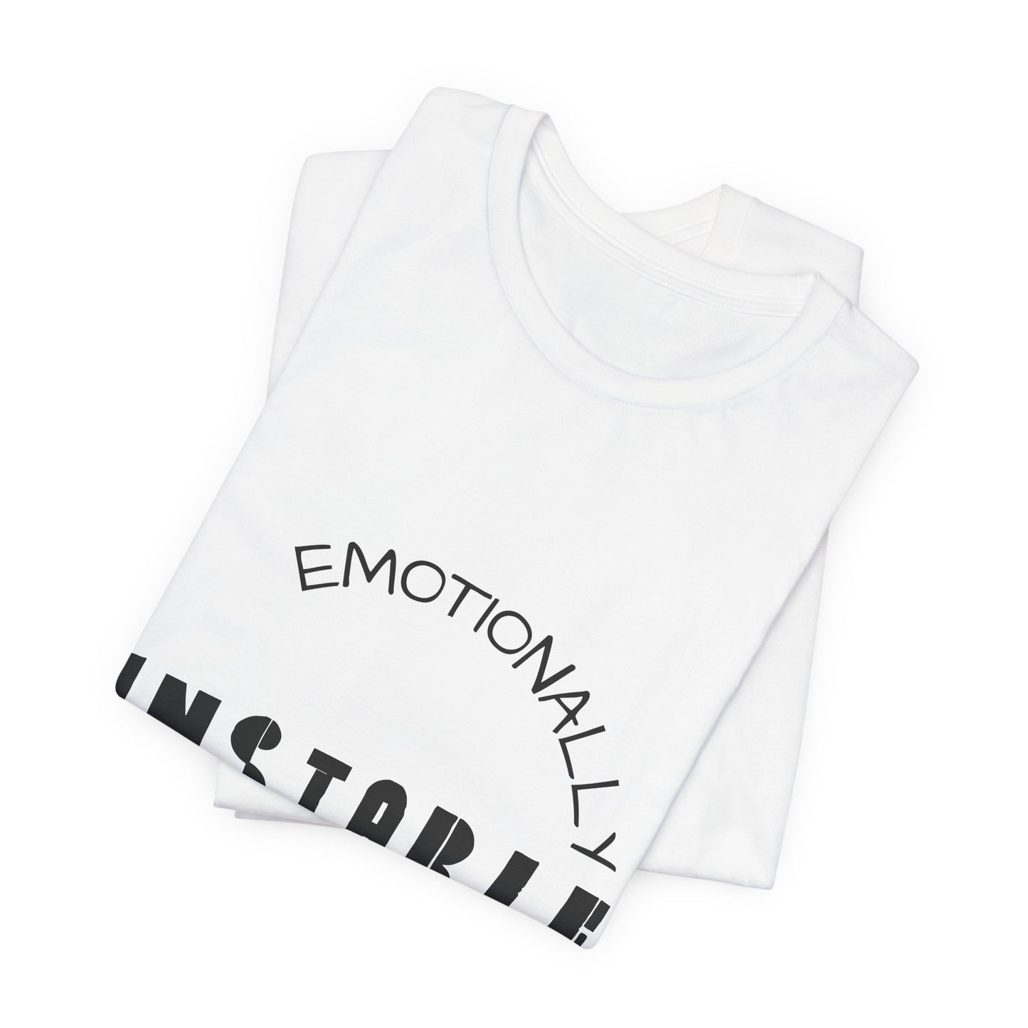 Emotionally Unstable T-Shirt — Cute Squidward Graphic Tee