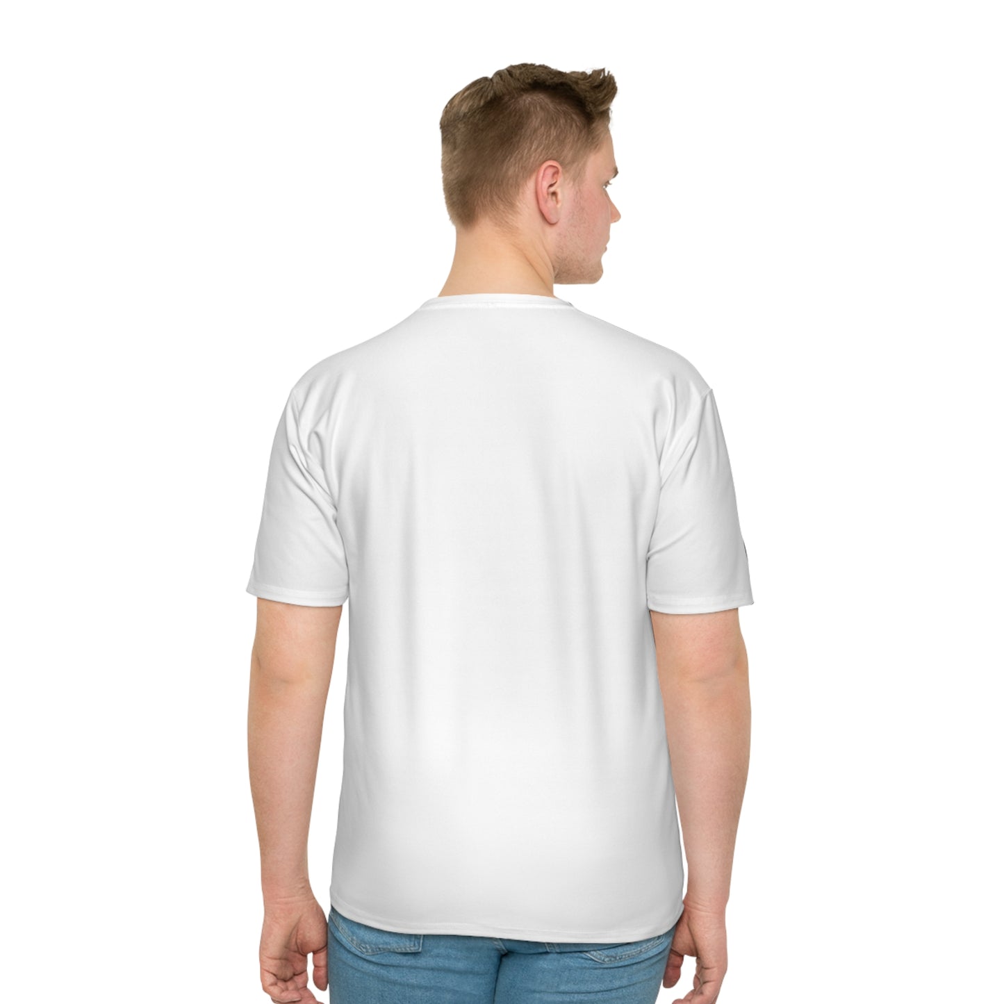 I Don't Care At All Tee — Graphic Men's Relaxed T-Shirt with Middle Finger 'Nope' Design