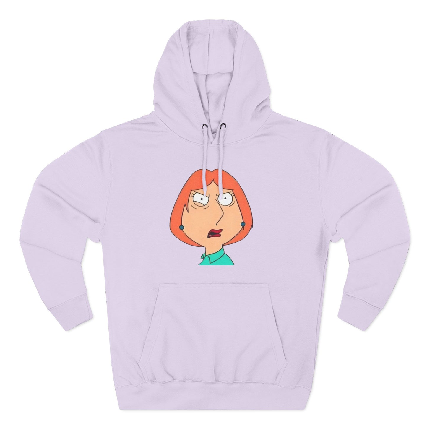 WTF Cartoon Mom Hoodie — Funny Graphic Pullover for Fans of Quirky Humor