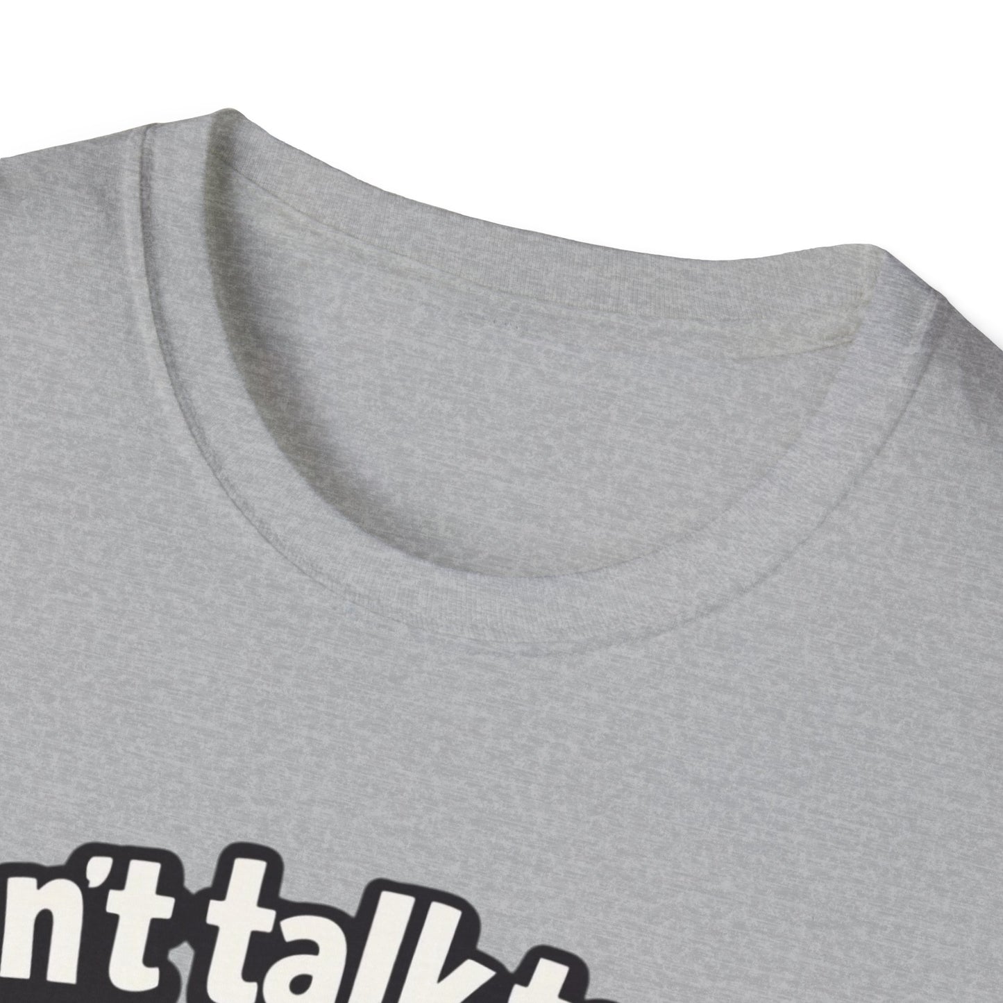 Don’t Talk To Me Before 7AM T-Shirt — Funny Grumpy Face Morning Shirt
