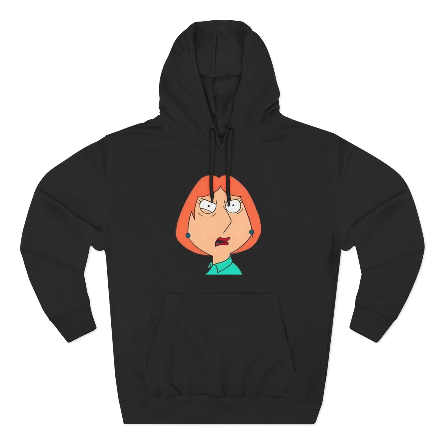 WTF Cartoon Mom Hoodie — Funny Graphic Pullover for Fans of Quirky Humor