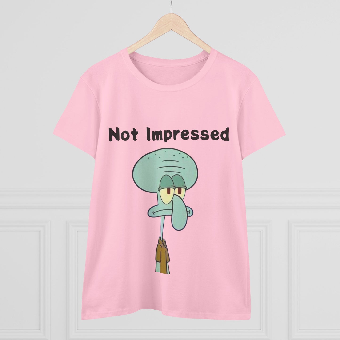 Not Impressed Graphic Tee — Funny Sarcasm Women's T-Shirt