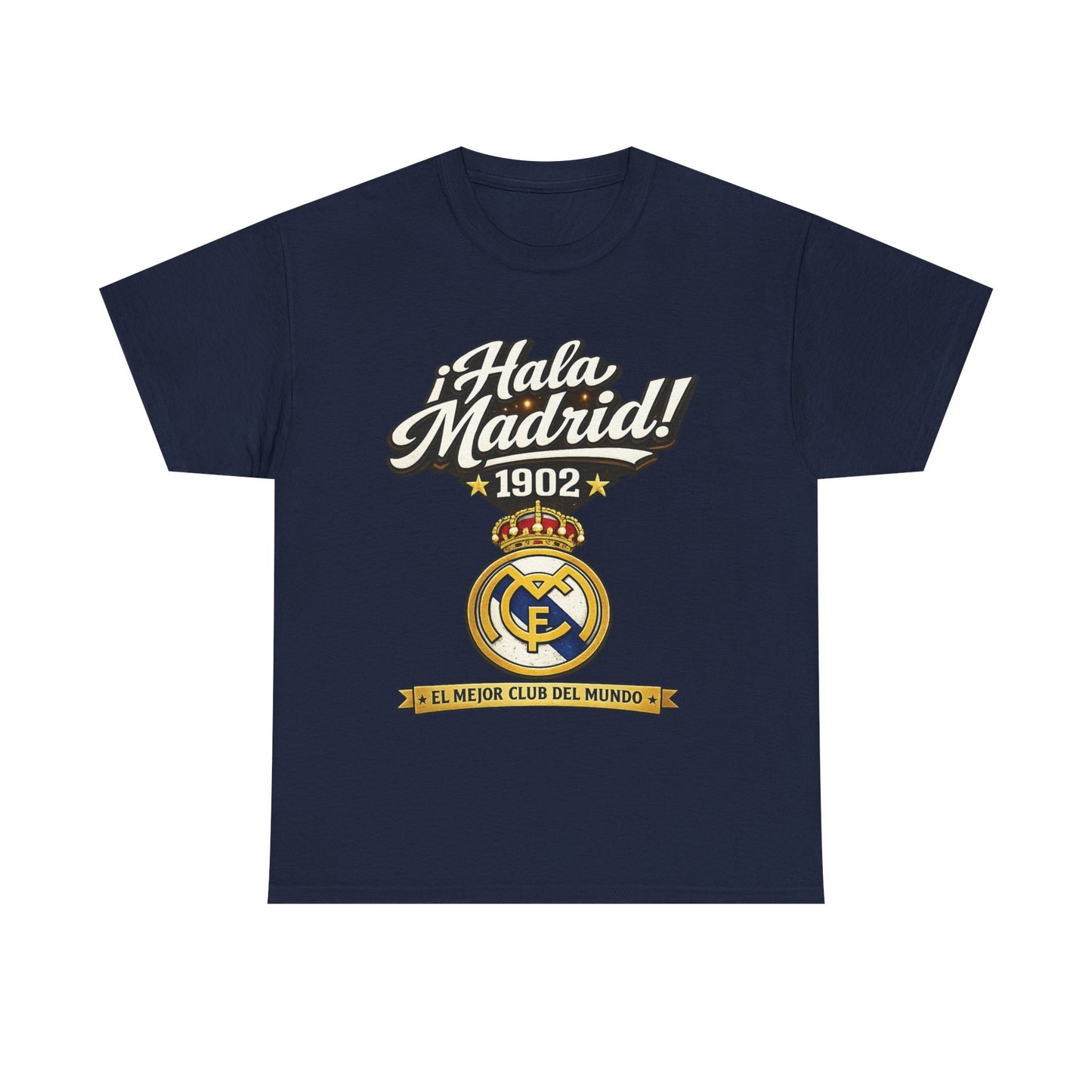 Real Madrid 1902 FAN Crest Tee - Fan Real Madrid T-shirt