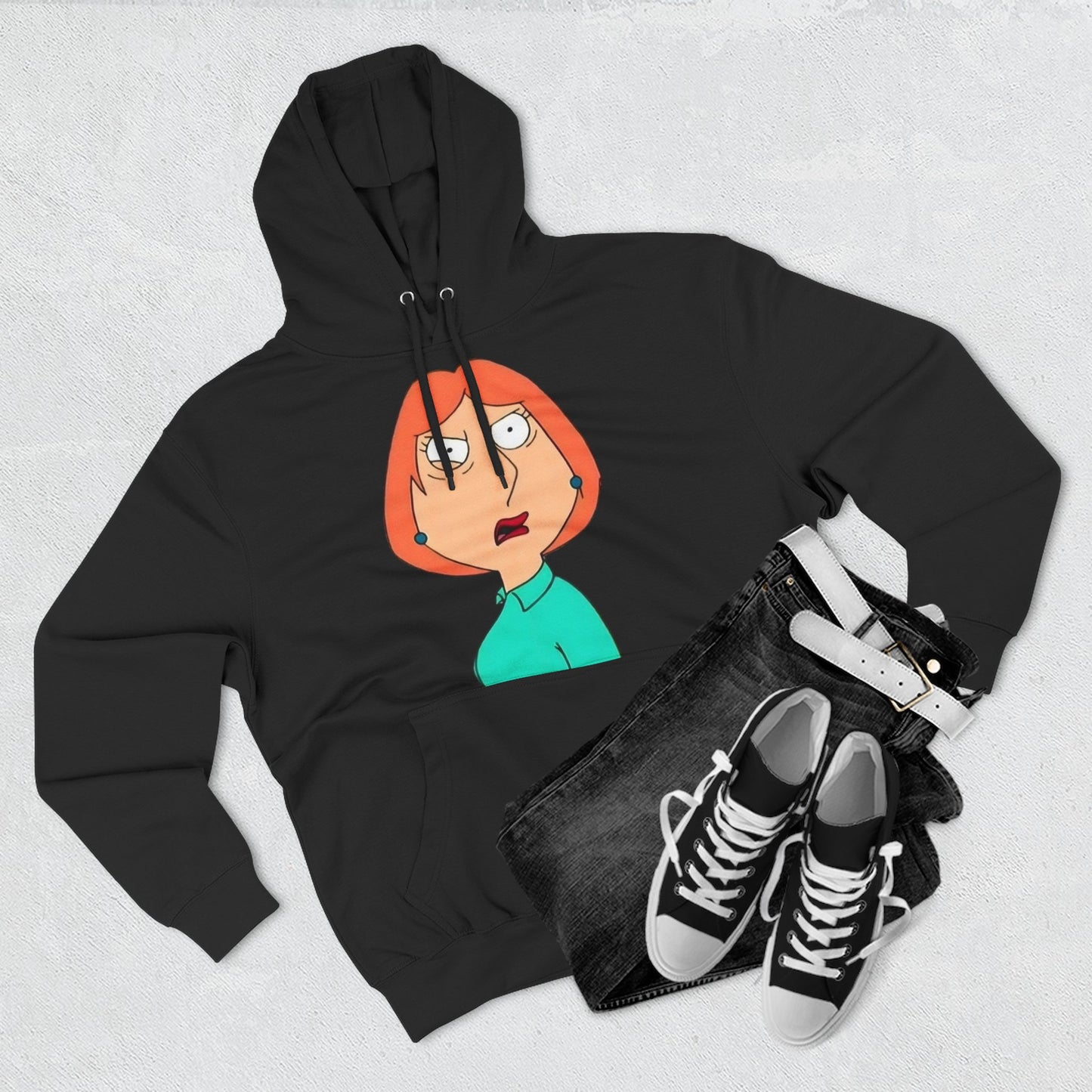 WTF Family Mom Graphic Hoodie