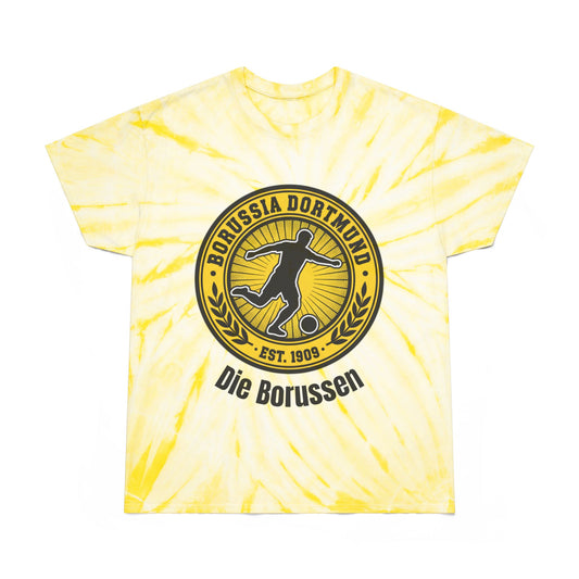 Borussia Dortmund Tie-Dye T-Shirt –  "Die Borussen" Football Tee for real fans