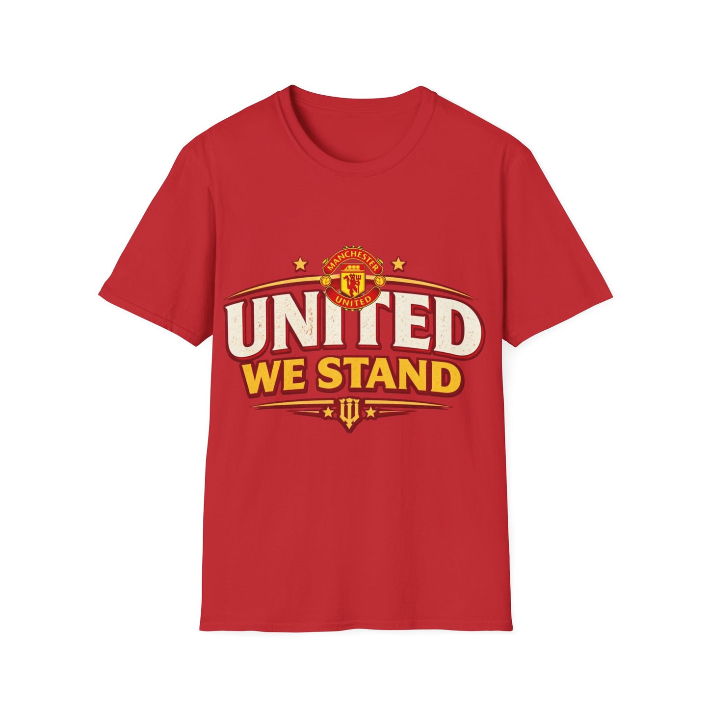 Manchester United Football T-Shirt - United We Stand Fan Tee