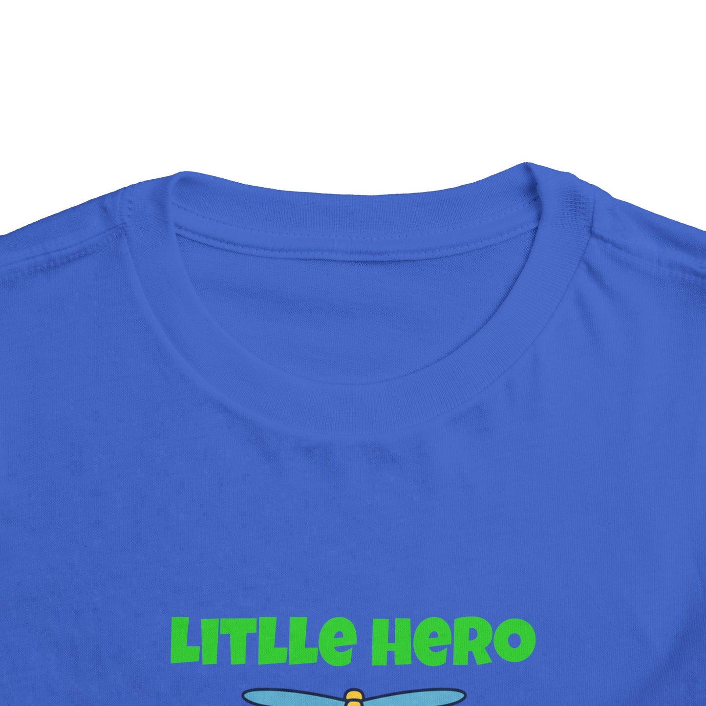 Little Hero Paw Rescue Patrol Toddler Tee — Kids' Cartoon Rescue Dog Shirt