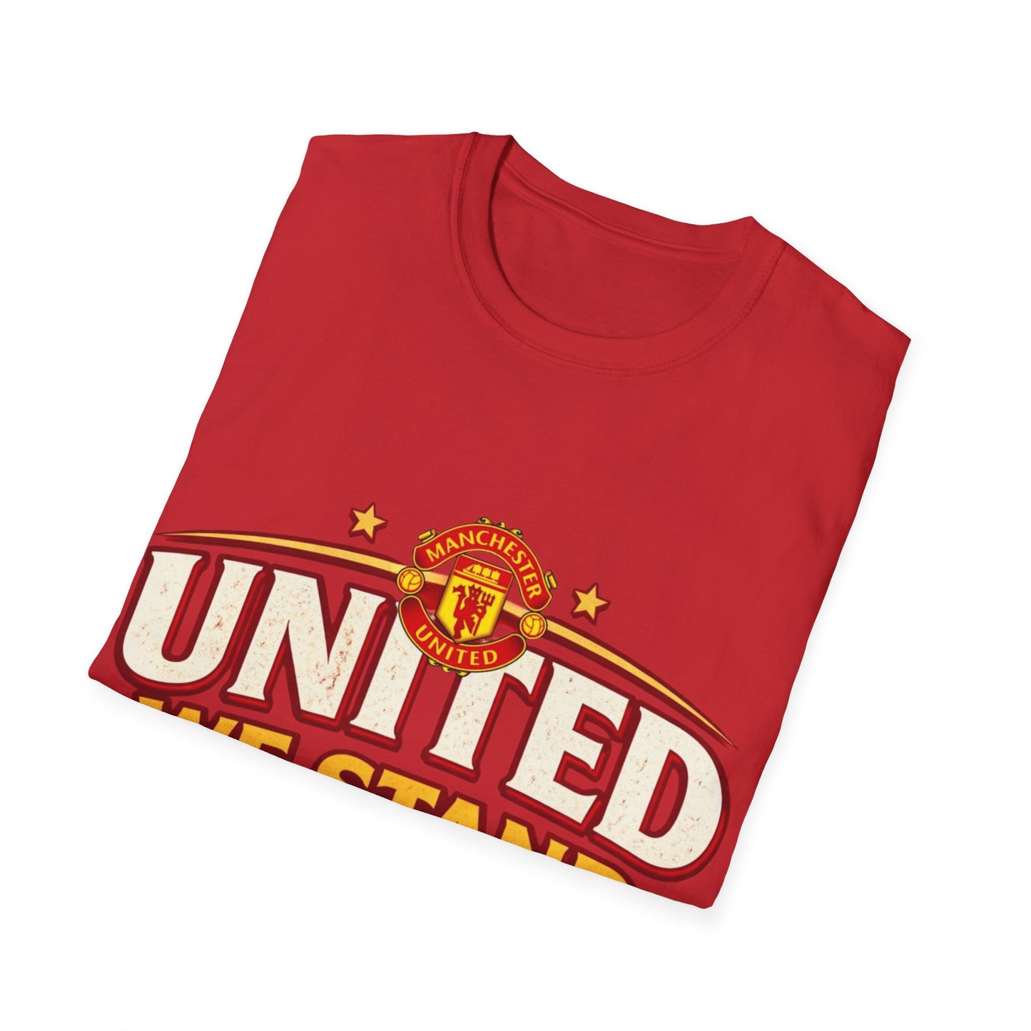 Manchester United Football T-Shirt - United We Stand Fan Tee