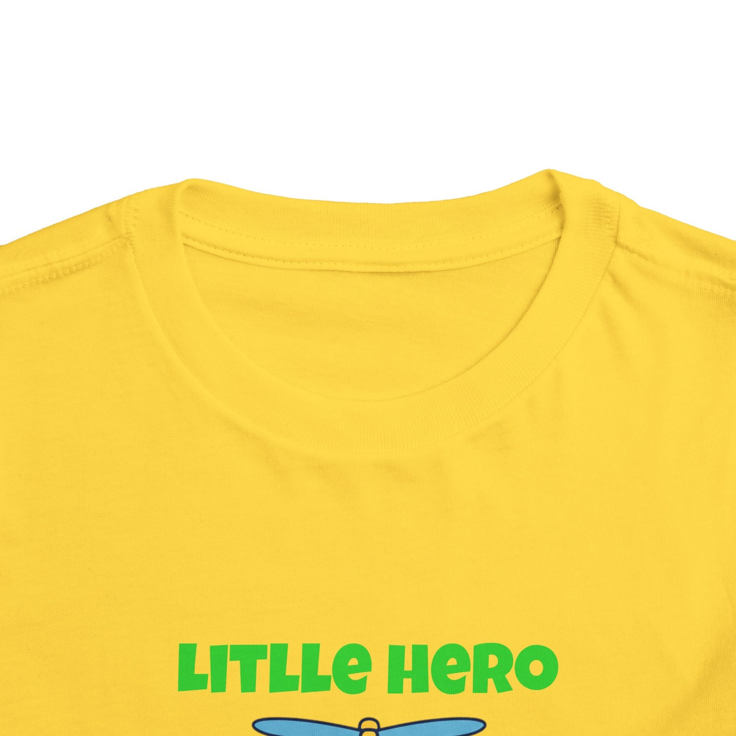 Little Hero Paw Rescue Patrol Toddler Tee — Kids' Cartoon Rescue Dog Shirt