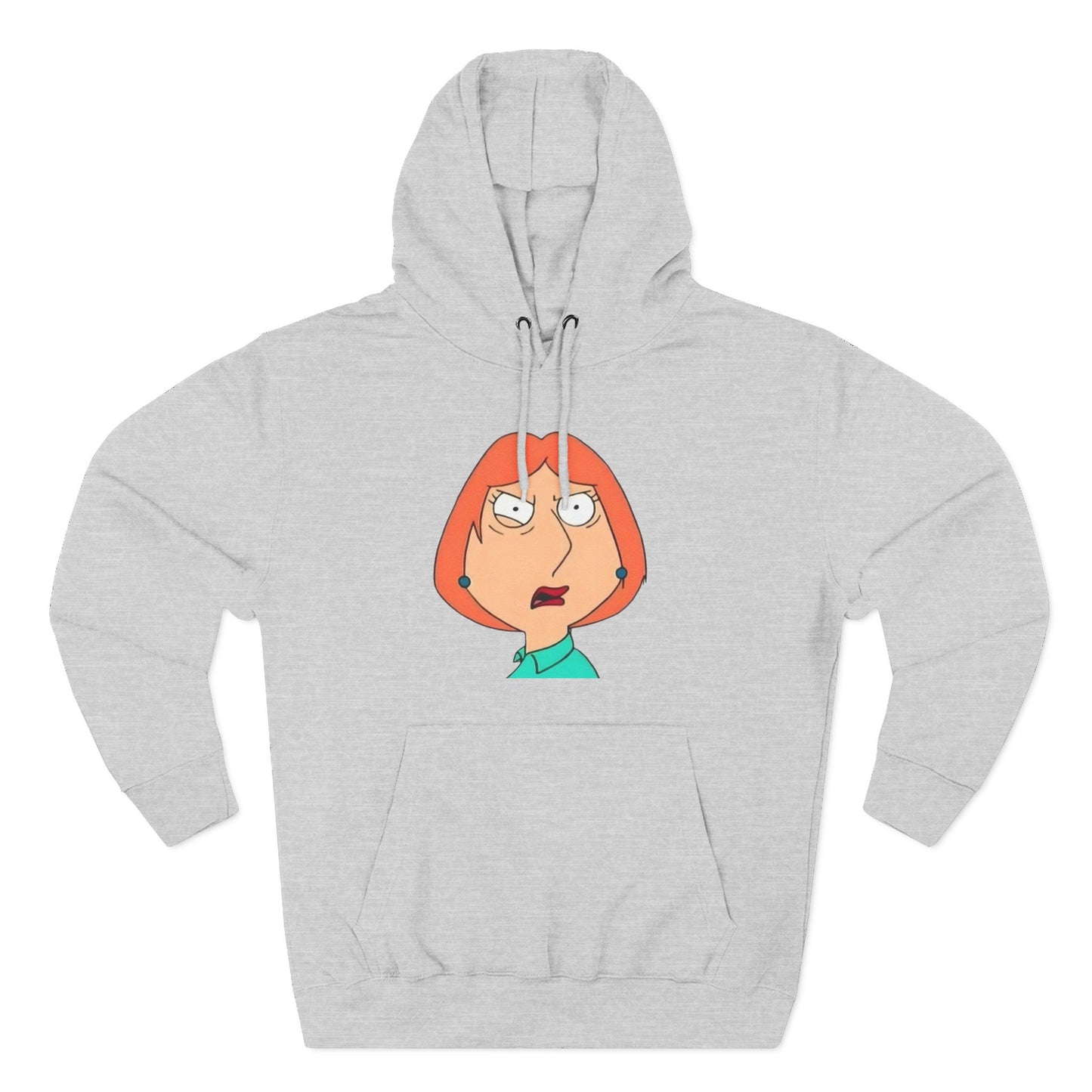 WTF Cartoon Mom Hoodie — Funny Graphic Pullover for Fans of Quirky Humor