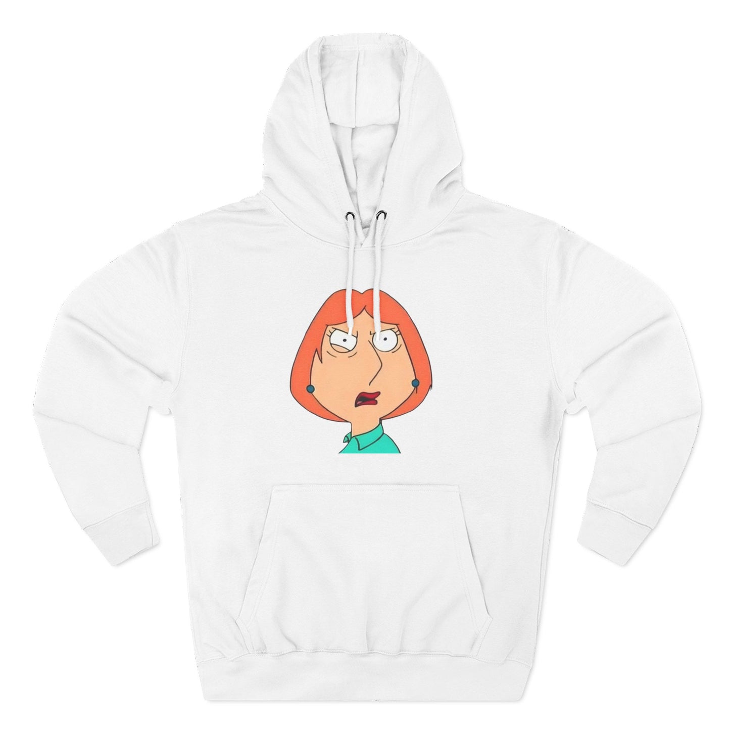 WTF Cartoon Mom Hoodie — Funny Graphic Pullover for Fans of Quirky Humor